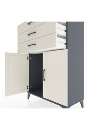 Hyperion Dolap 3 Çekmeceli 2 Kapaklı 88x44x134 - S51M101V4B