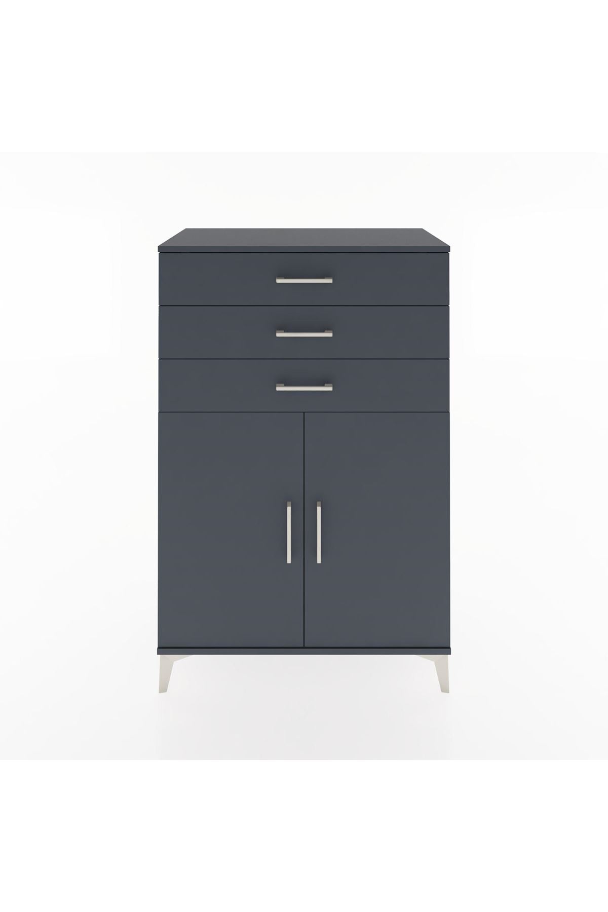 Hyperion Dolap 3 Çekmeceli 2 Kapaklı 88x44x134 - S51M101V5B