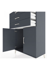 Hyperion Dolap 3 Çekmeceli 2 Kapaklı 88x44x134 - S51M101V5B