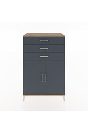 Hyperion Dolap 3 Çekmeceli 2 Kapaklı 88x44x134 - S51M101V8B