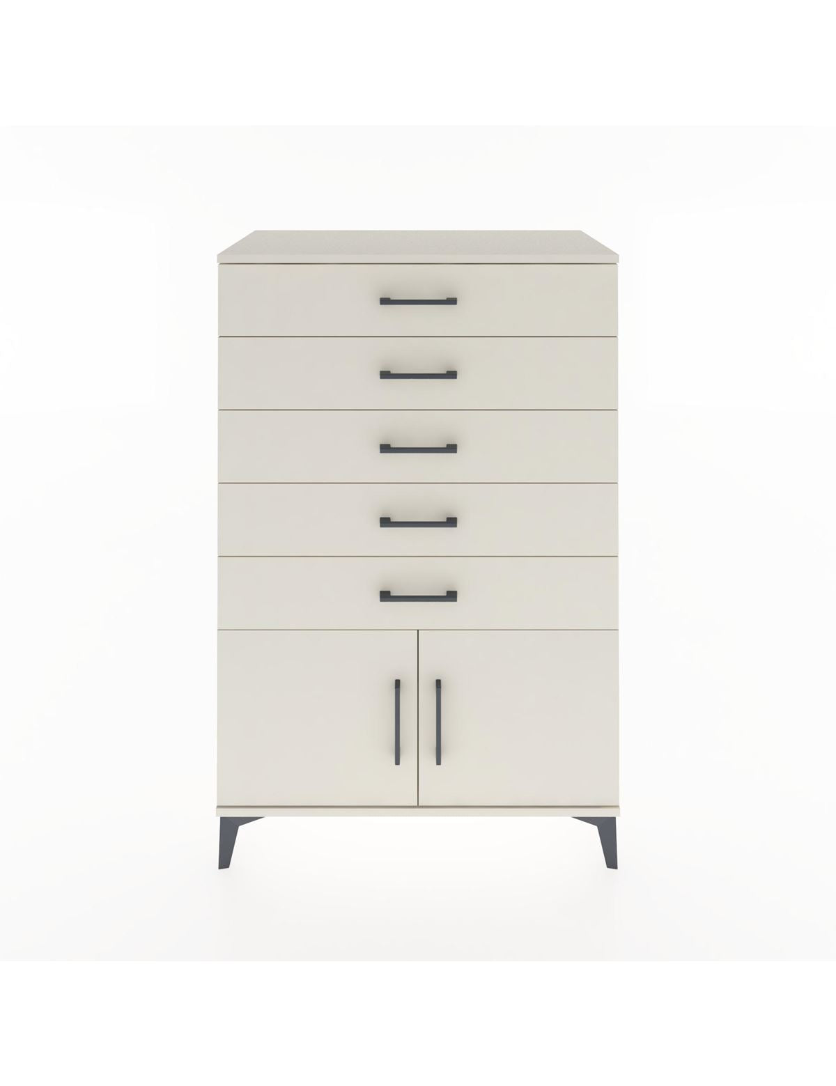 Hyperion Dolap 5 Çekmeceli 2 Kapaklı 88x44x134 - S51M105V1B
