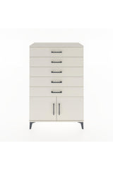 Hyperion Dolap 5 Çekmeceli 2 Kapaklı 88x44x134