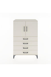Hyperion Dolap 2 Raflı 4 Çekmeceli 2 Kapaklı 88x44x134 - S51M106V1B