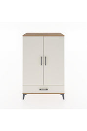 Hyperion Dolap 3 Raflı Tek Çekmeceli 2 Kapaklı 88x44x134 - S51M073V7B
