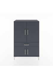 Hyperion Dolap 2 Raflı Tek Çekmeceli 4 Kapaklı 88x44x134 - S51M074V5B