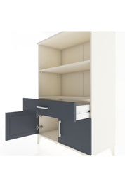 Hyperion Dolap 2 Raflı Tek Çekmeceli 2 Kapaklı 88x44x134 - S51M075V2B