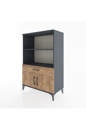 Hyperion Dolap 2 Raflı Tek Çekmeceli 2 Kapaklı 88x44x134 - S51M075V6B
