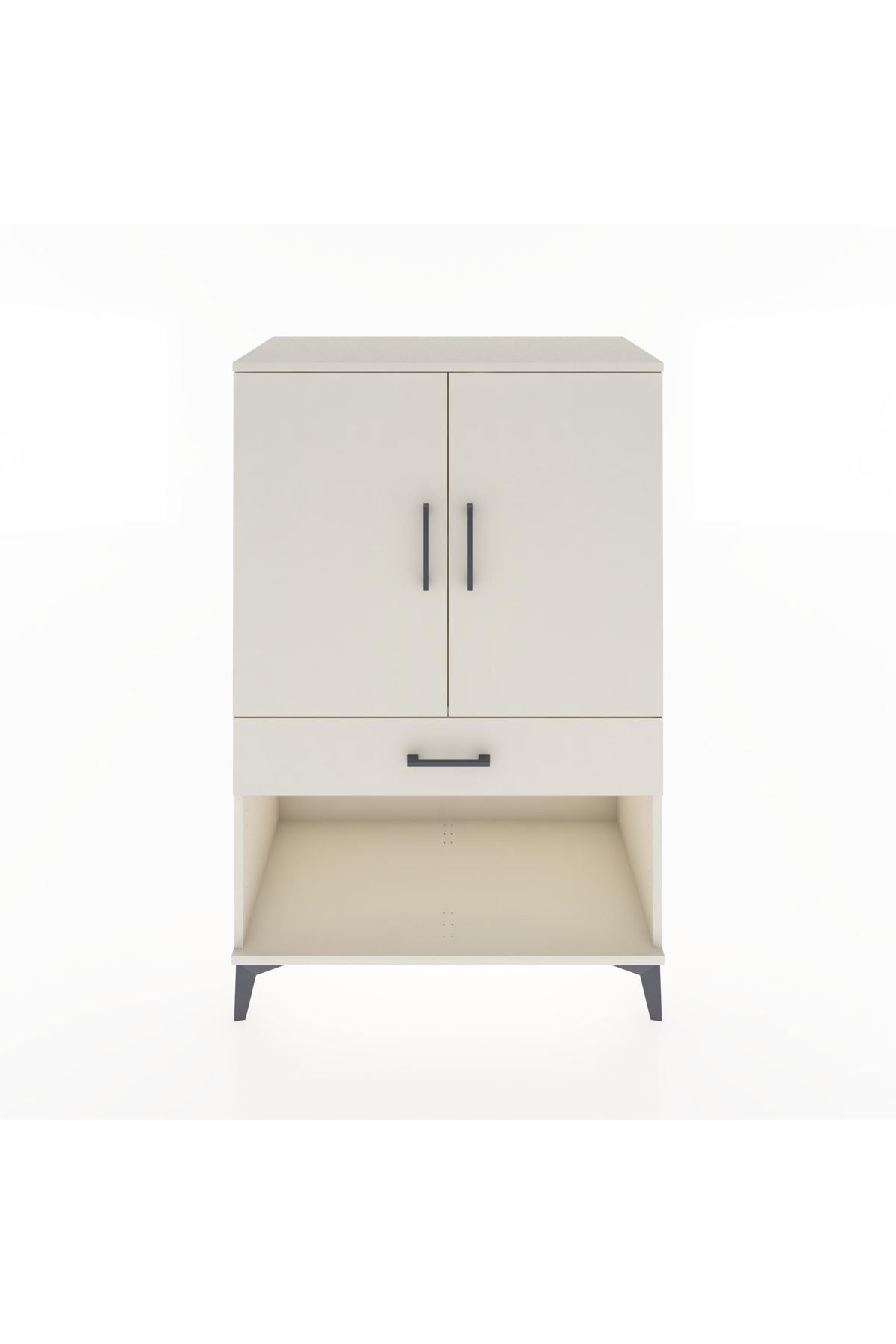 Hyperion Dolap 2 Raflı Tek Çekmeceli 2 Kapaklı 88x44x134 - S51M076V1B