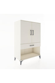 Hyperion Dolap 2 Raflı Tek Çekmeceli 2 Kapaklı 88x44x134 - S51M076V1B