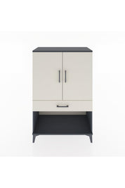 Hyperion Dolap 2 Raflı Tek Çekmeceli 2 Kapaklı 88x44x134 - S51M076V4B
