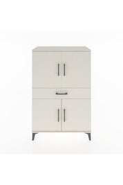 Hyperion Dolap 3 Raflı Tek Çekmeceli 4 Kapaklı 88x44x134 - S51M077V1B