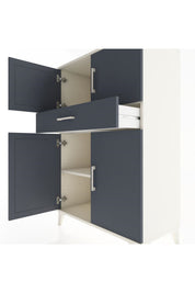 Hyperion Dolap 2 Raflı Tek Çekmeceli 4 Kapaklı 88x44x134 - S51M080V2B