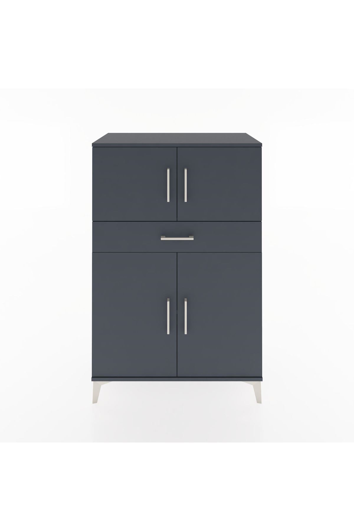 Hyperion Dolap 2 Raflı Tek Çekmeceli 4 Kapaklı 88x44x134 - S51M080V5B