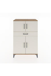 Hyperion Dolap 2 Raflı Tek Çekmeceli 4 Kapaklı 88x44x134 - S51M080V7B