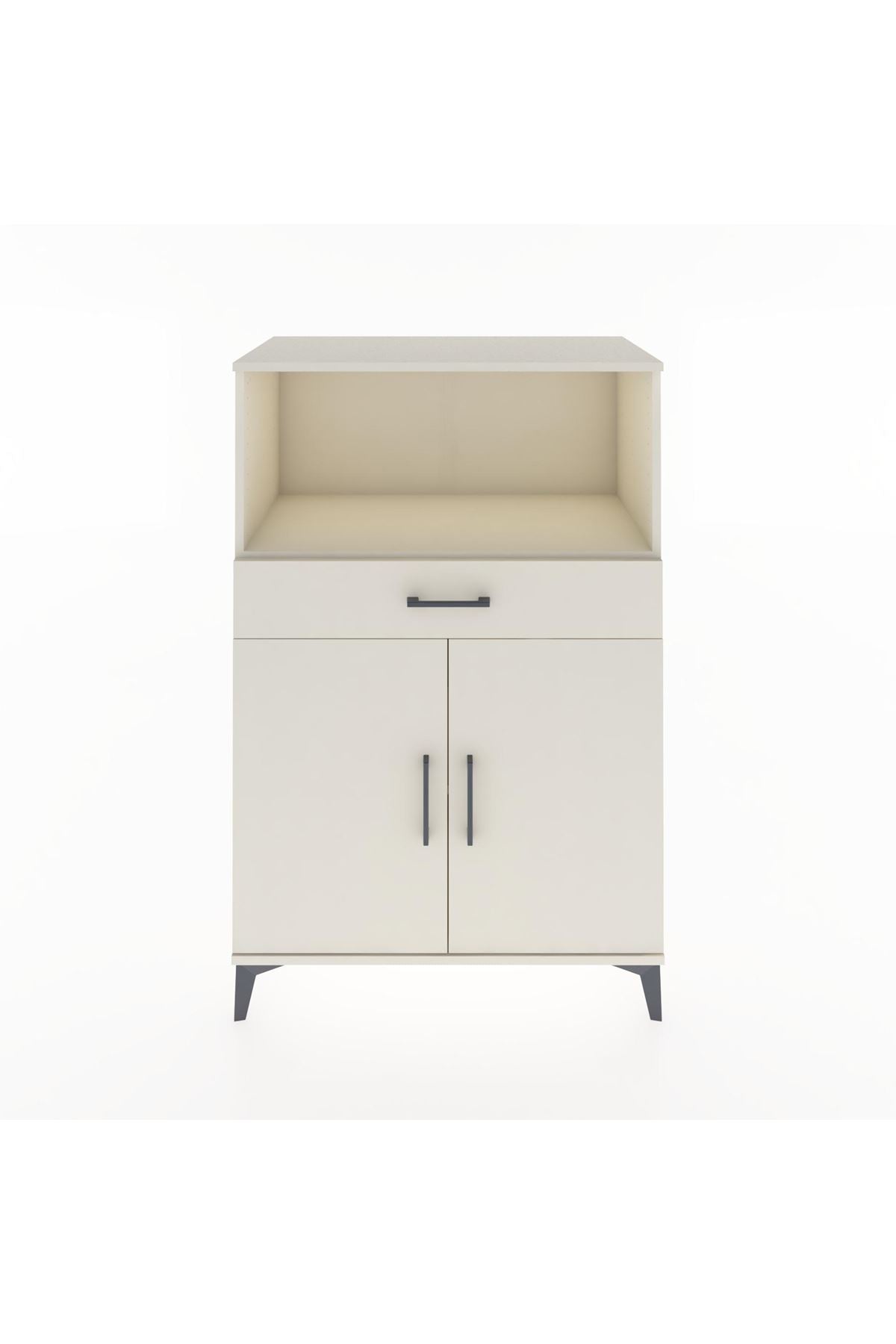 Hyperion Dolap 2 Raflı Tek Çekmeceli 2 Kapaklı 88x44x134 - S51M081V1B