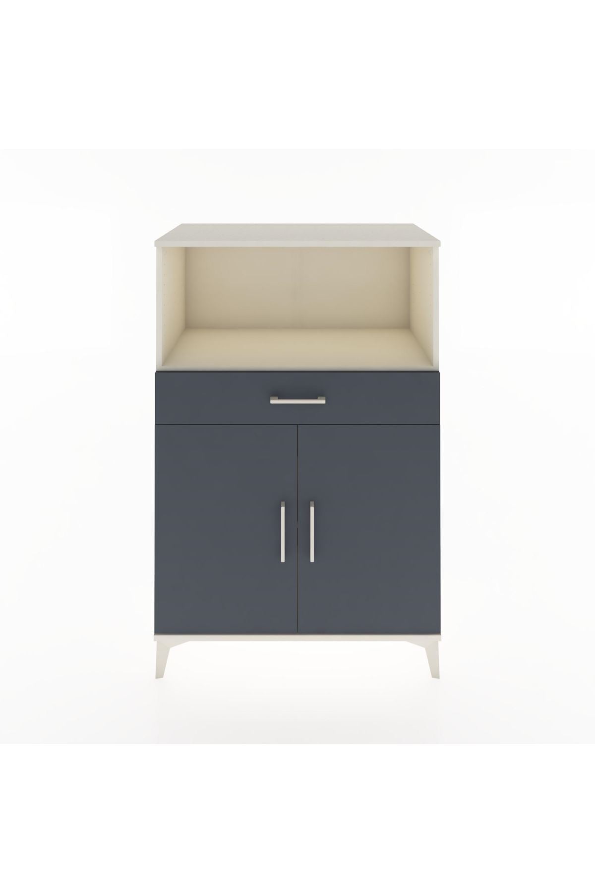Hyperion Dolap 2 Raflı Tek Çekmeceli 2 Kapaklı 88x44x134 - S51M081V2B