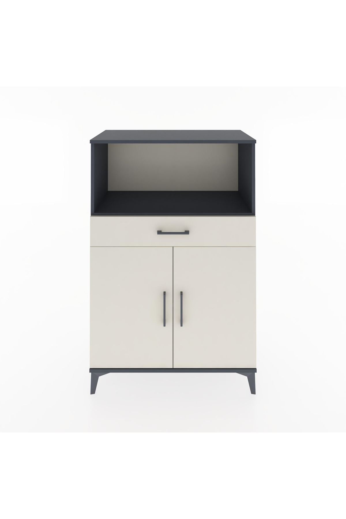 Hyperion Dolap 2 Raflı Tek Çekmeceli 2 Kapaklı 88x44x134 - S51M081V4B
