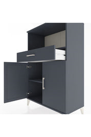Hyperion Dolap 2 Raflı Tek Çekmeceli 2 Kapaklı 88x44x134 - S51M081V5B