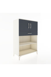 Hyperion Dolap 2 Raflı Tek Çekmeceli 2 Kapaklı 88x44x134 - S51M082V2B