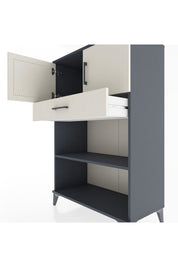 Hyperion Dolap 2 Raflı Tek Çekmeceli 2 Kapaklı 88x44x134 - S51M082V4B