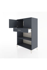 Hyperion Dolap 2 Raflı Tek Çekmeceli 2 Kapaklı 88x44x134 - S51M082V5B
