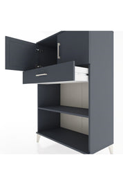 Hyperion Dolap 2 Raflı Tek Çekmeceli 2 Kapaklı 88x44x134 - S51M082V5B