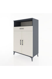 Hyperion Dolap 3 Raflı Tek Çekmeceli 2 Kapaklı 88x44x134 - S51M083V4B