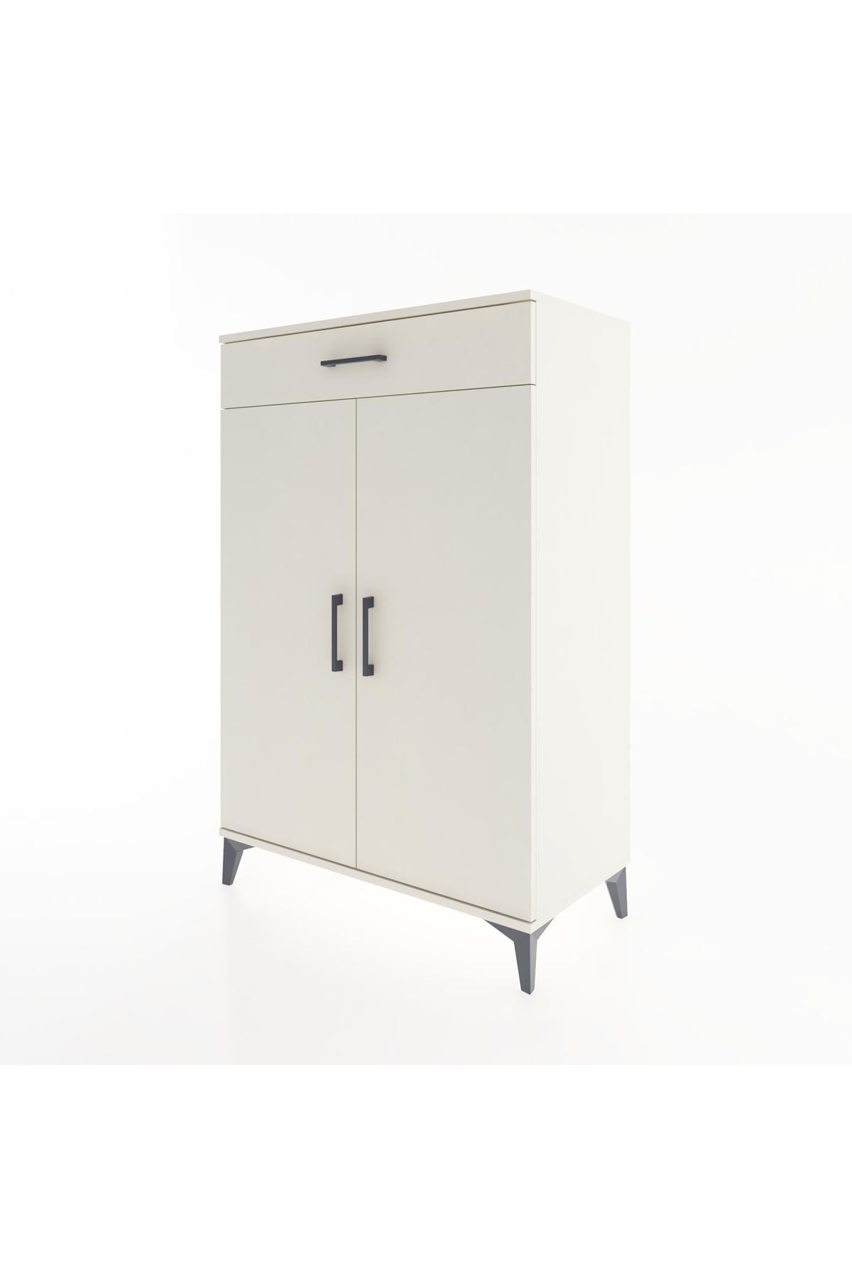Hyperion Dolap 2 Raflı Tek Çekmeceli 2 Kapaklı 88x44x134 - S51M084V1B