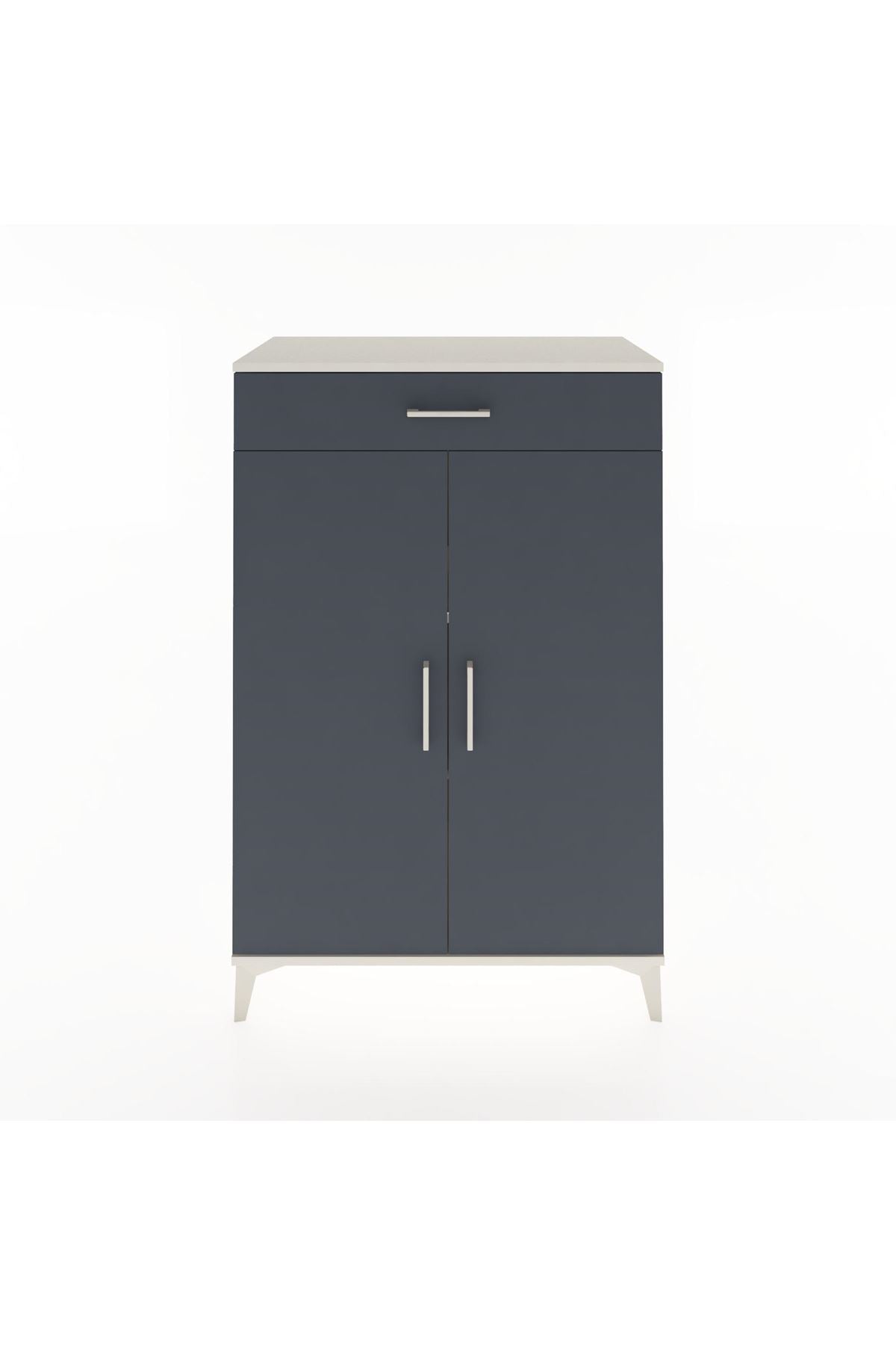 Hyperion Dolap 2 Raflı Tek Çekmeceli 2 Kapaklı 88x44x134 - S51M084V2B