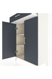 Hyperion Dolap 2 Raflı Tek Çekmeceli 2 Kapaklı 88x44x134 - S51M084V2B