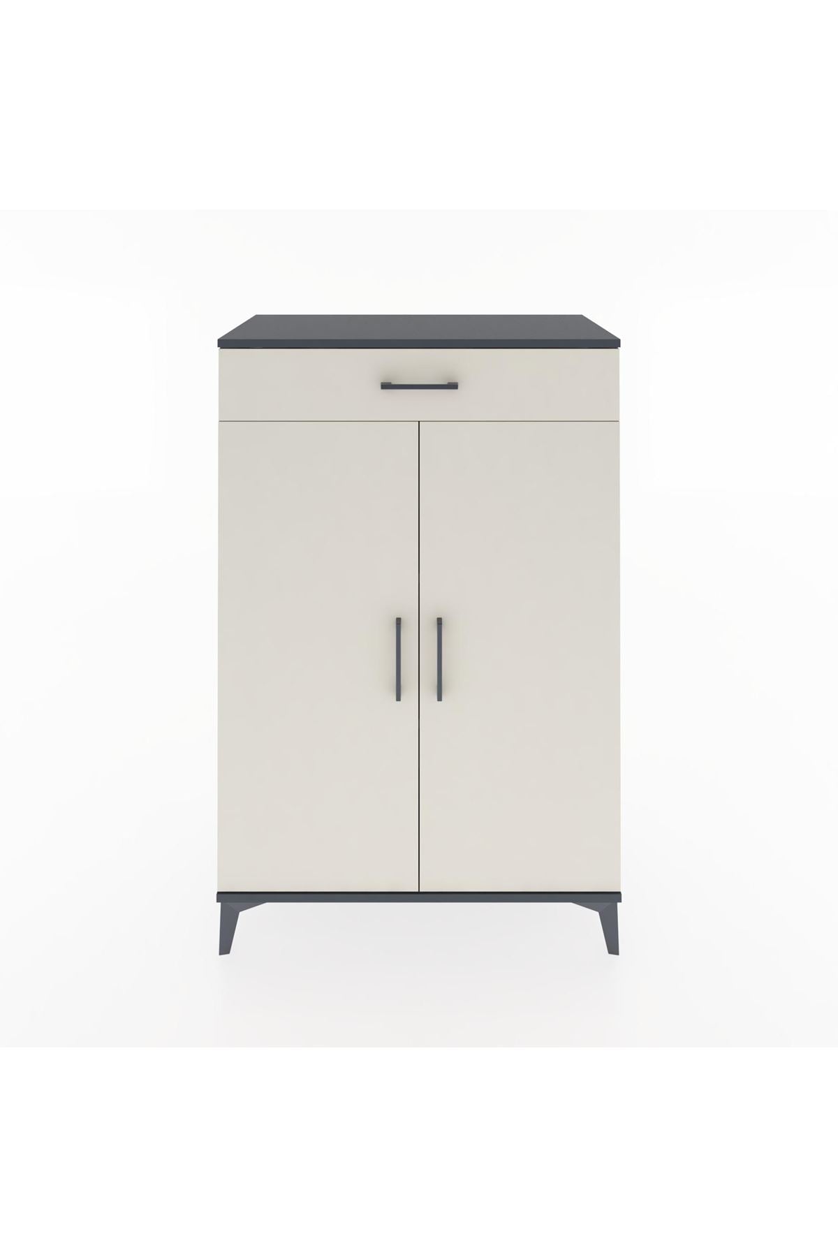 Hyperion Dolap 2 Raflı Tek Çekmeceli 2 Kapaklı 88x44x134 - S51M084V4B