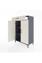 Hyperion Dolap 2 Raflı Tek Çekmeceli 2 Kapaklı 88x44x134 - S51M084V4B