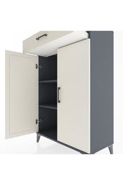 Hyperion Dolap 2 Raflı Tek Çekmeceli 2 Kapaklı 88x44x134 - S51M084V4B
