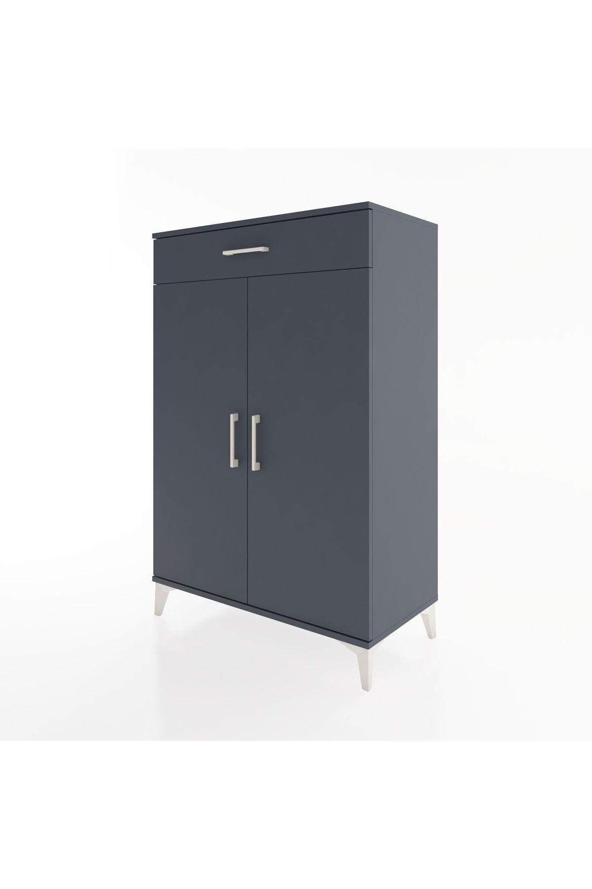 Hyperion Dolap 2 Raflı Tek Çekmeceli 2 Kapaklı 88x44x134 - S51M084V5B