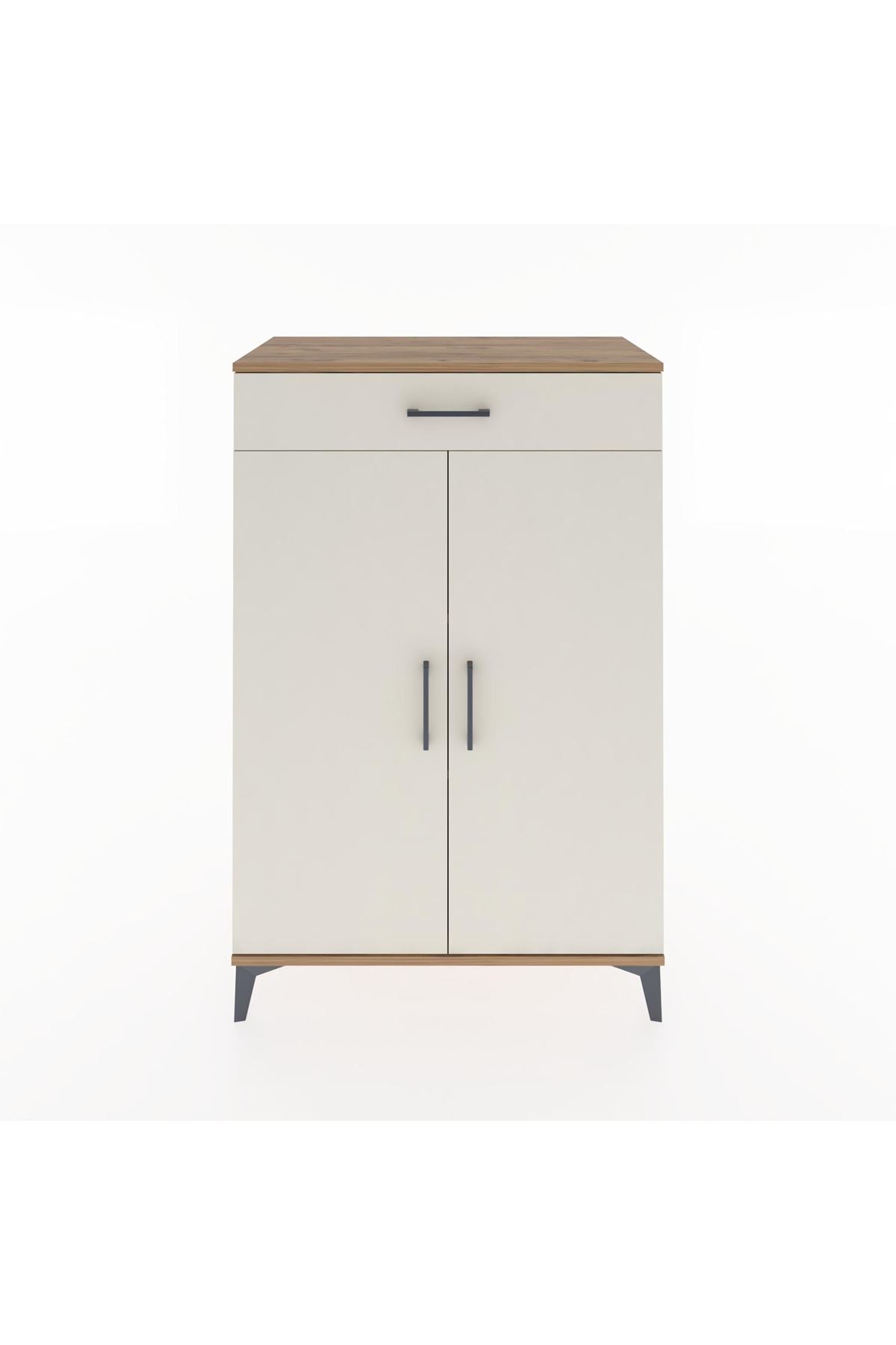 Hyperion Dolap 2 Raflı Tek Çekmeceli 2 Kapaklı 88x44x134 - S51M084V7B