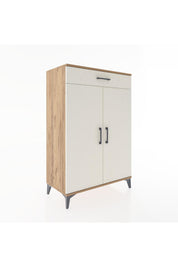 Hyperion Dolap 2 Raflı Tek Çekmeceli 2 Kapaklı 88x44x134 - S51M084V7B