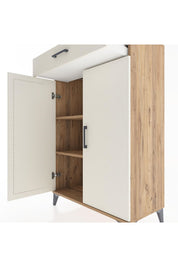 Hyperion Dolap 2 Raflı Tek Çekmeceli 2 Kapaklı 88x44x134 - S51M084V7B