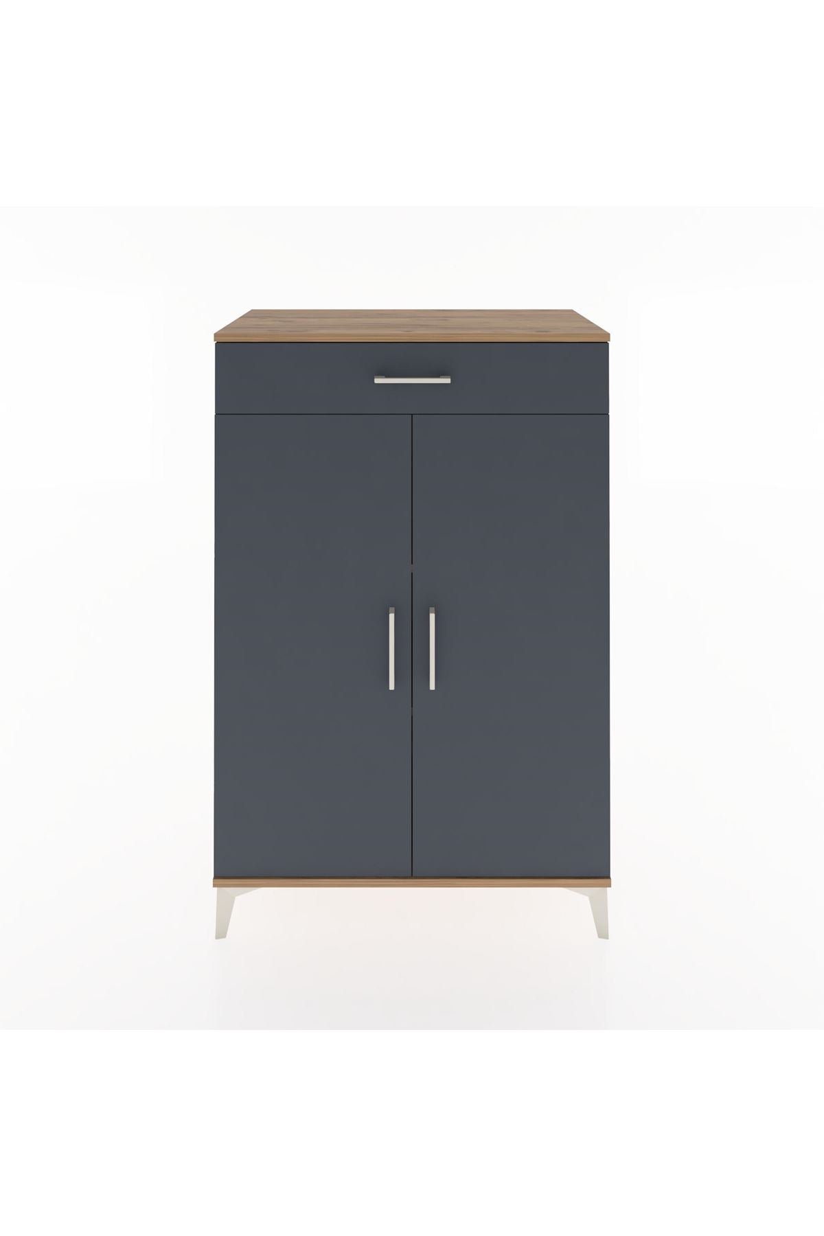Hyperion Dolap 2 Raflı Tek Çekmeceli 2 Kapaklı 88x44x134 - S51M084V8B
