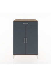 Hyperion Dolap 2 Raflı Tek Çekmeceli 2 Kapaklı 88x44x134 - S51M084V8B