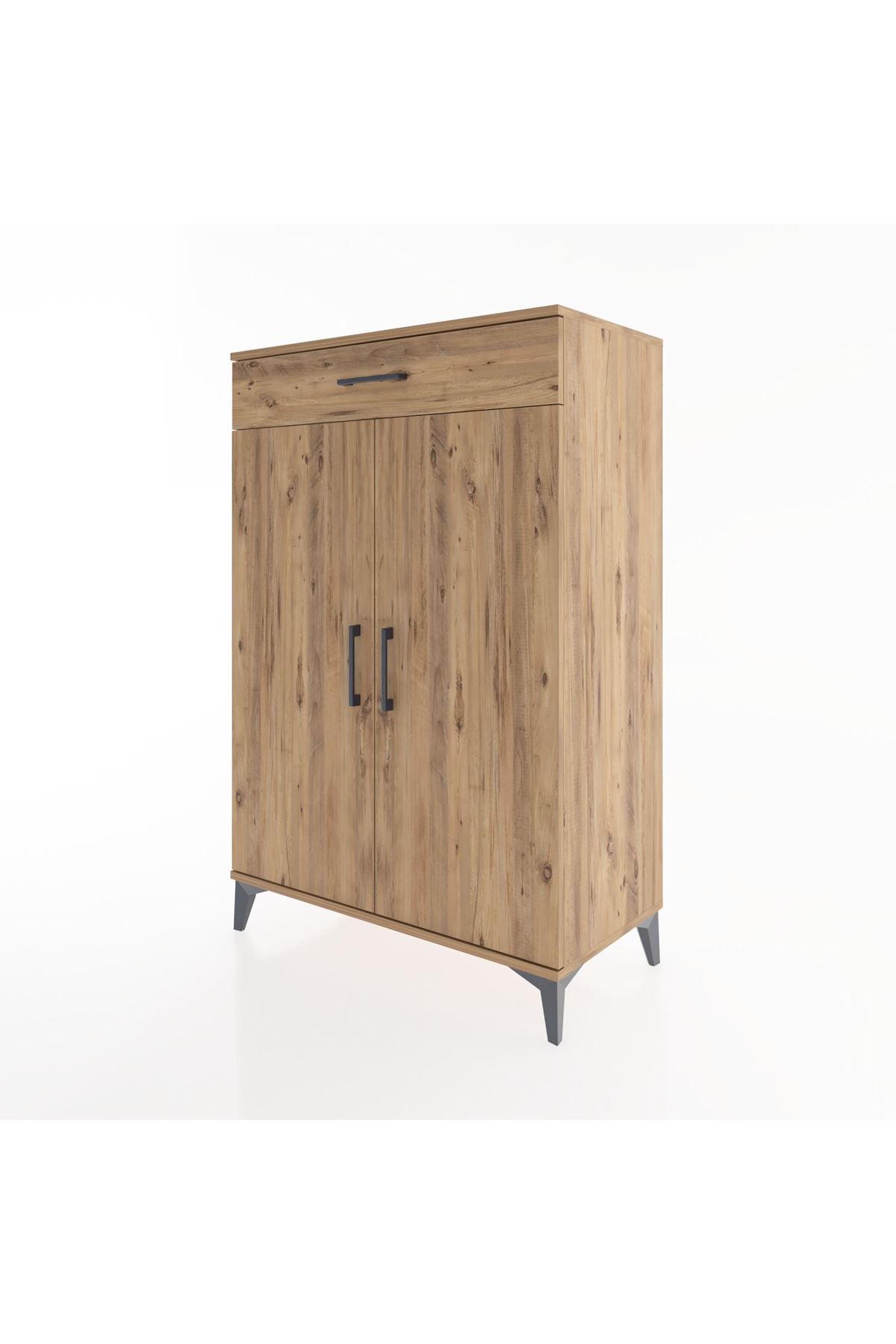Hyperion Dolap 2 Raflı Tek Çekmeceli 2 Kapaklı 88x44x134 - S51M084V9B
