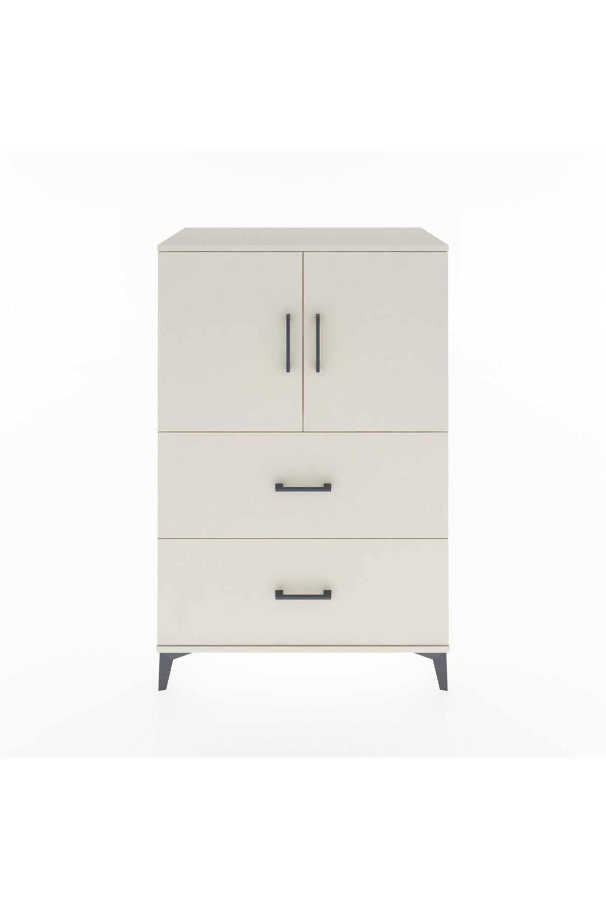 Hyperion Dolap 2 Raflı 2 Çekmeceli 2 Kapaklı 88x44x134 - S51M085V1B