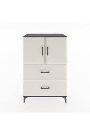 Hyperion Dolap 2 Raflı 2 Çekmeceli 2 Kapaklı 88x44x134 - S51M085V4B
