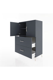 Hyperion Dolap 2 Raflı 2 Çekmeceli 2 Kapaklı 88x44x134 - S51M085V5B