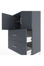 Hyperion Dolap 2 Raflı 2 Çekmeceli 2 Kapaklı 88x44x134 - S51M085V5B