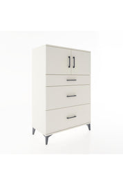 Hyperion Dolap Tek Raflı 3 Çekmeceli 2 Kapaklı 88x44x134 - S51M086V1B