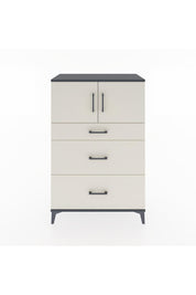 Hyperion Dolap Tek Raflı 3 Çekmeceli 2 Kapaklı 88x44x134 - S51M086V4B