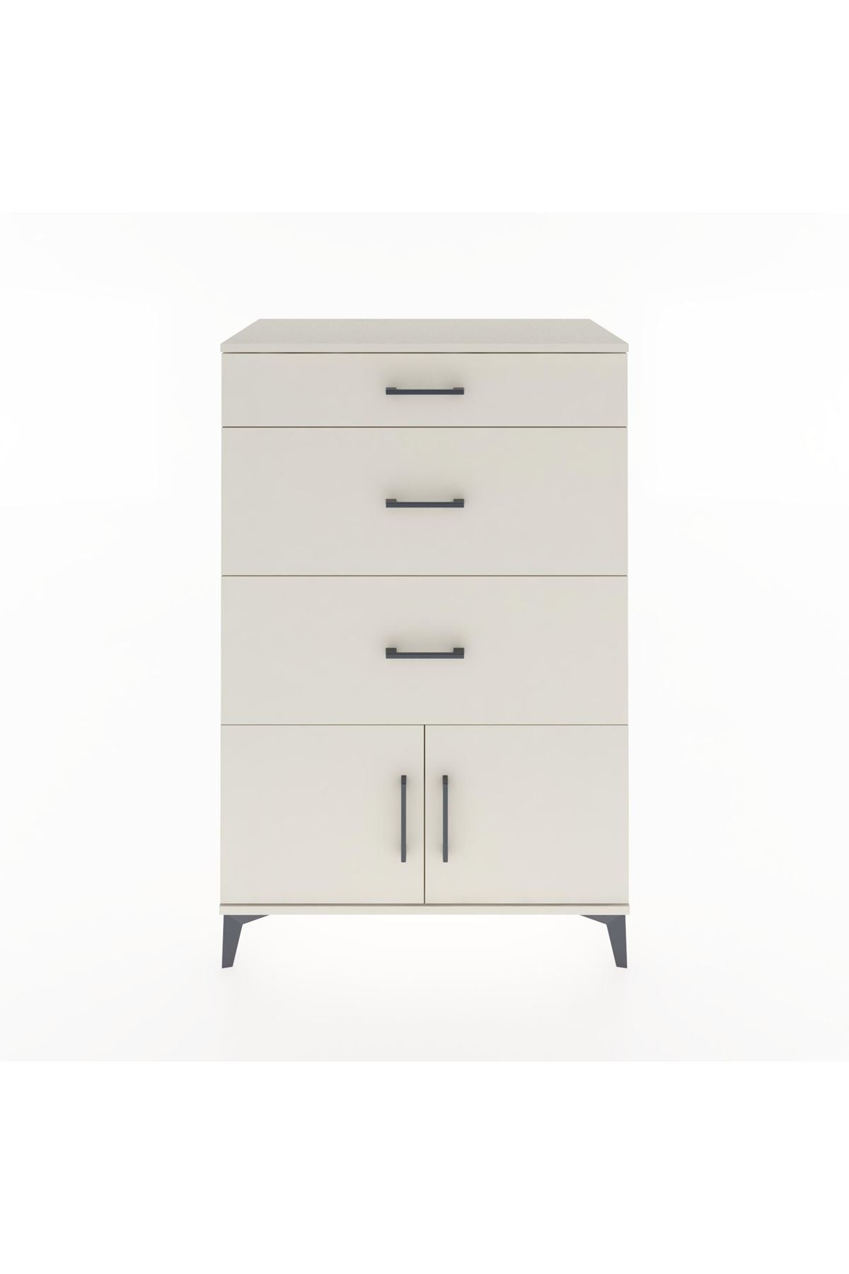 Hyperion Dolap 3 Çekmeceli 2 Kapaklı 88x44x134 - S51M088V1B