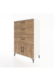 Hyperion Dolap 3 Çekmeceli 2 Kapaklı 88x44x134 - S51M088V3B