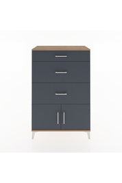 Hyperion Dolap 3 Çekmeceli 2 Kapaklı 88x44x134 - S51M088V8B