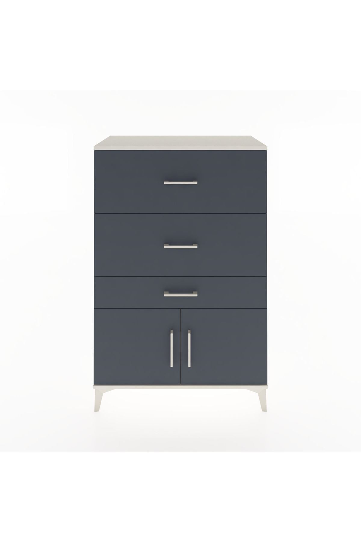 Hyperion Dolap 3 Çekmeceli 2 Kapaklı 88x44x134 - S51M090V2B